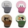 Soft Cartoon Animal Mouse Pad Silicone Desktop Wrist Support Comfortable Wrist Rest  Home Office