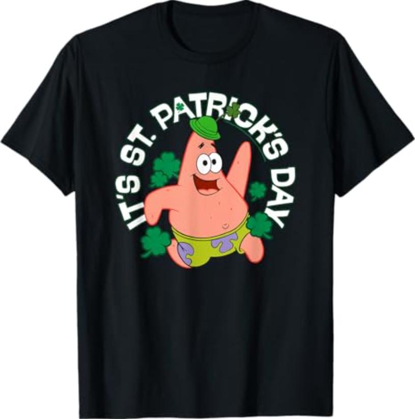 Spongebob Squarepants It s St. Patrick s Day T-Shirt S разноцветный