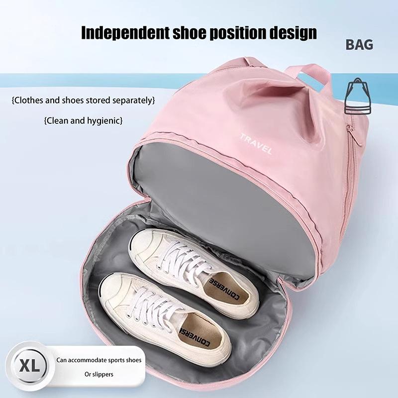 Våt Tørr Separasjon Treningsbag Svømmebag Vanntett Reise Sportsbag Basketball Fotball Pung Fottur Klatring Ryggsekk