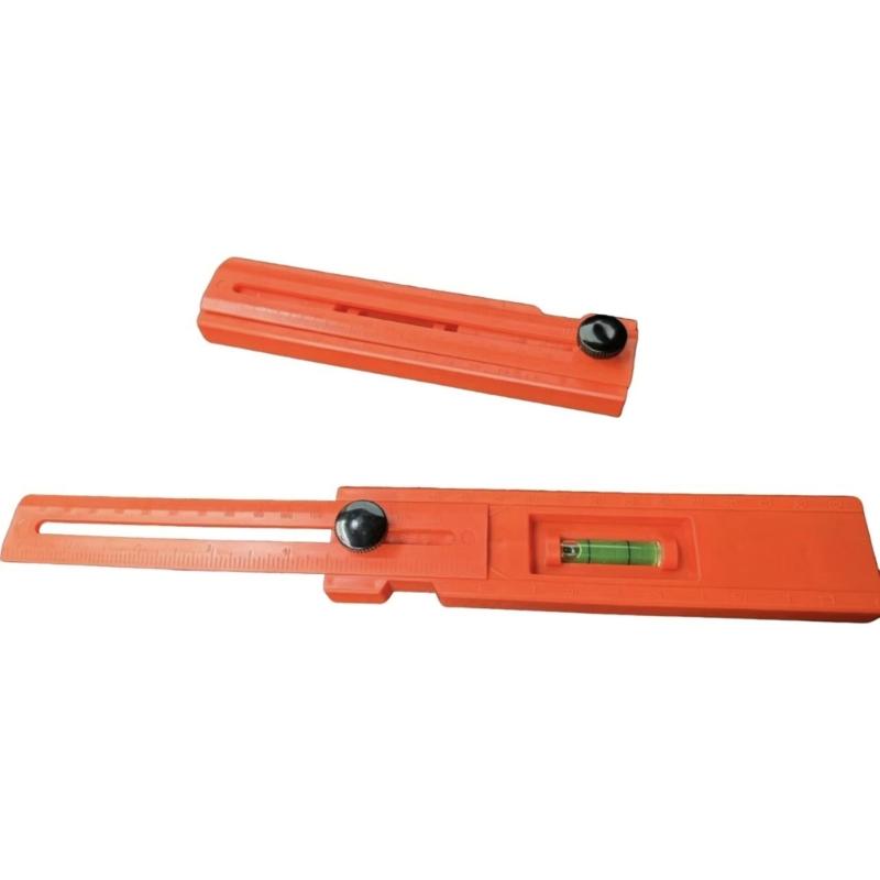 Multifunctional Angles Ruler Integrated Bubble Level Foldable Depth Measuring Ruler For Precise Woodcraft Measurement