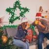 2-20M Green Metallic Tinsel Garland Christmas Ornaments Xmas Tree Twist Garland Ribbon DIY Craft Birthday Wedding Party Decor