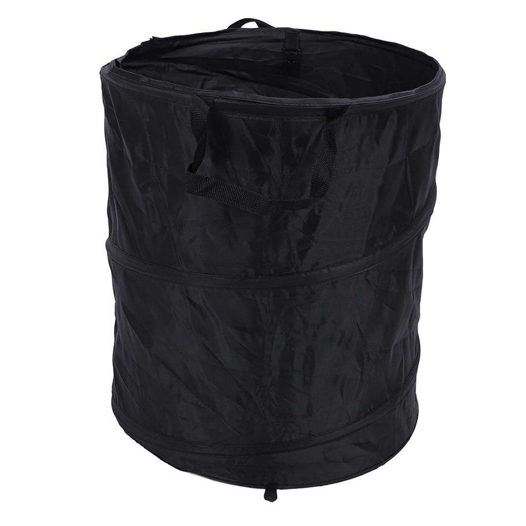 90L Folding Trash Container Portable Water Proof Oxford Cloth Camping Trash Bin for Picnic Outdoor