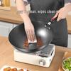 Kobach 32cm Traditional Refined Iron Wok