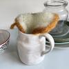 Household Dishcloth Toast-Shaped Kitchen Scrubbers Compressed Cellulose Dish Sponge for Kitchen Cleaning Supplies