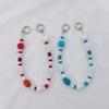 INS Imitation Moonstone Acrylic Beads Fashion Anti-lost Hand Carry Pendant Short Mobile Phone Chain