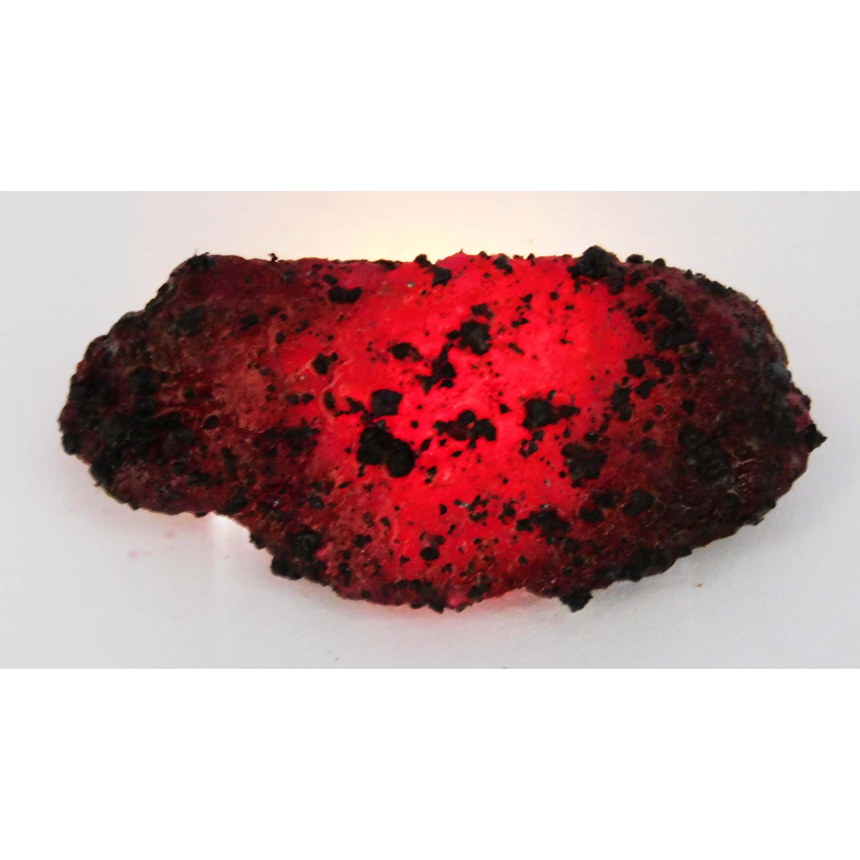 

68 Ct Natural Red Ruby Huge Rough Loose Gemstone Earth Mined CERTIFIED A-5591 46.1 mm approx червоний