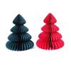 Origami Honeycomb Christmas Tree Tabletop Ornament for Home and Party Decor