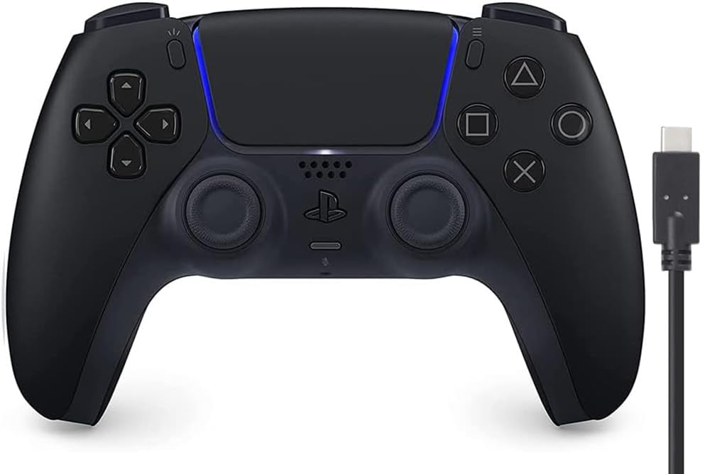 

Кабель для заряджання бездротового контролера DualSense Midnight Black для PS5 3 м [Оригінальний продукт] (CFI-ZCT1J01) [Бонус Amazon.co.jp]