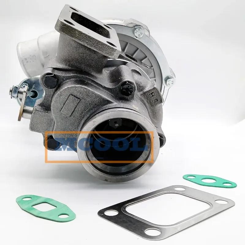 Turbocharger For HYBRID T3 T4 T03 T04 Turbo T3 Oil cool V-band for 4 6 Cyl GT35 GT30 T3T4 T04E A/R .50 Turbine A/R .63 2.0L-3.5L