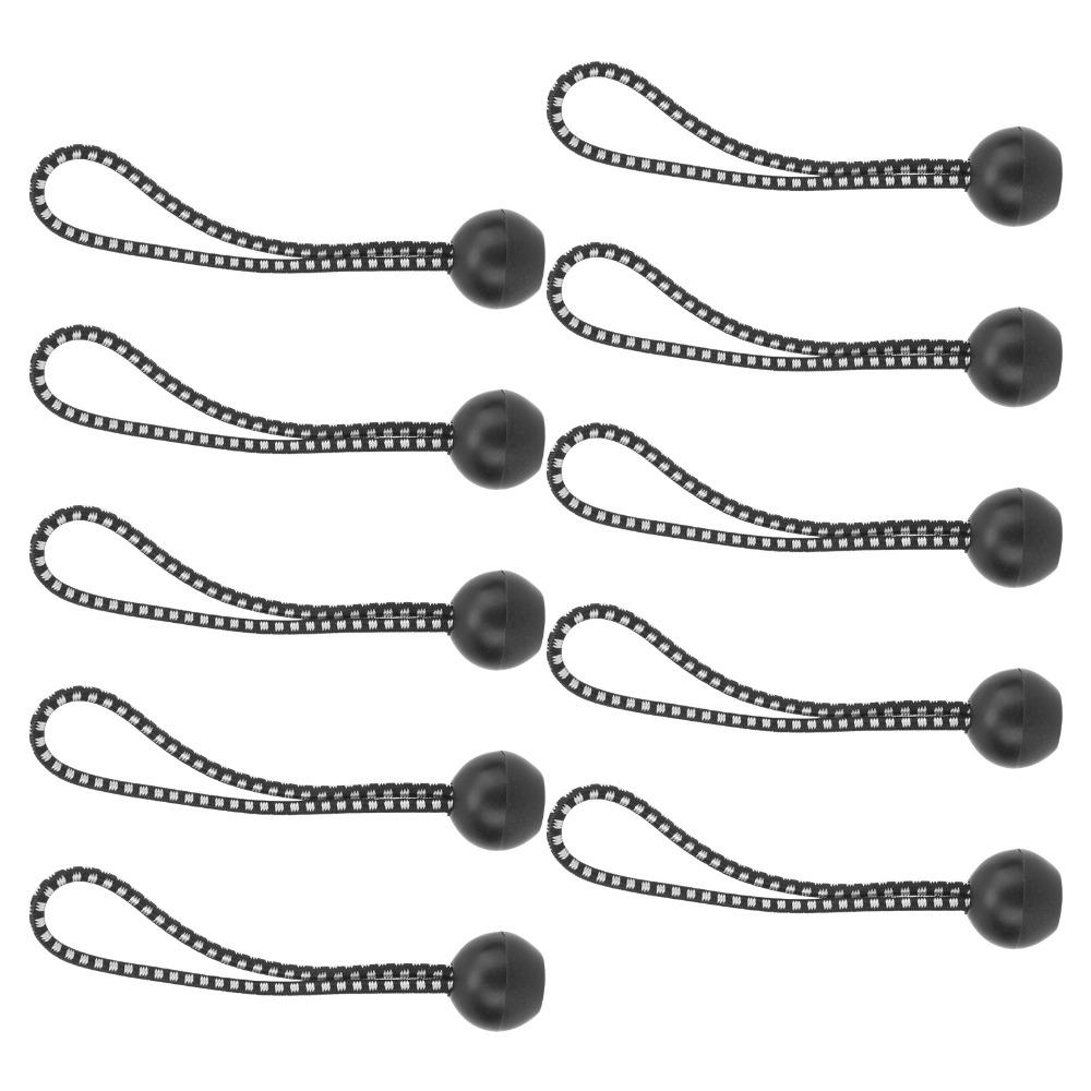 30Pcs Nylon Ball Bungee Cords 6 Inch Heavy Duty Bungie Cord Durable Elastic String  Camping