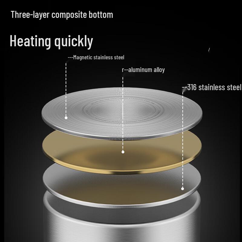 Sule 316 Stainless Steel Large Capacity Steamer Pot