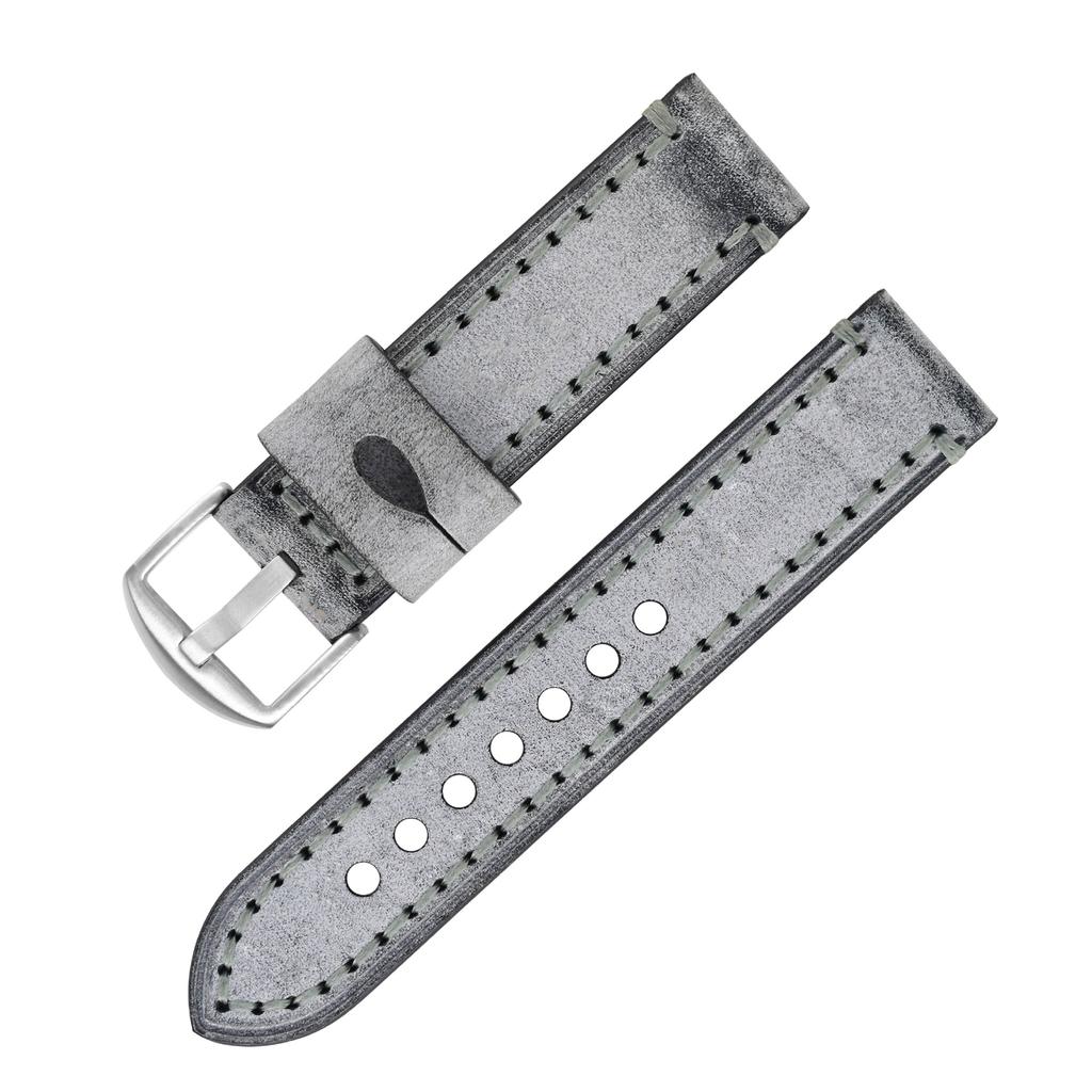 Applicable Apple Strap Soft Vegetable Tanned Horse Rein Leather Cowhide Handmade Thickened Genuine Leather Strap Iwatch Men'S And Women'S