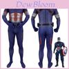 And Lightweight Avengers Captain America Steve Rogers Zentai Costume Suit**