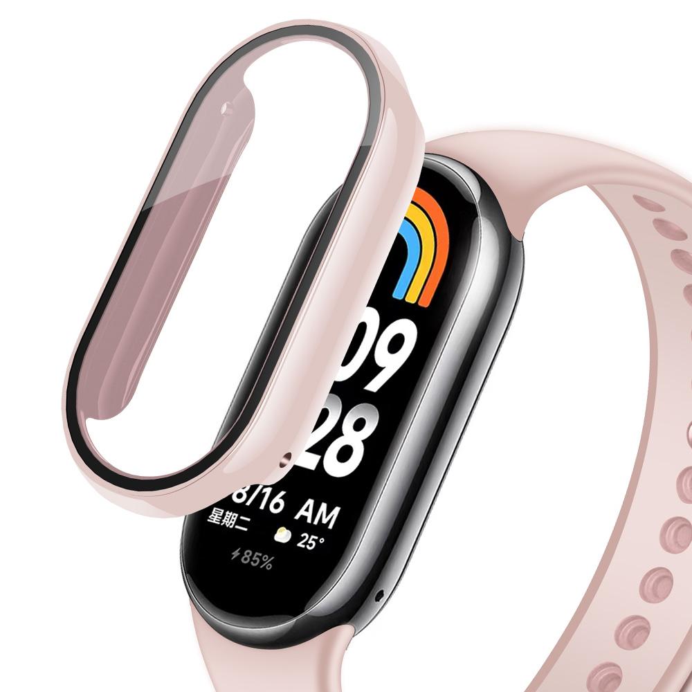 Case cover+glass For Xiaomi Mi Band 8 7 6 Accessories Case+Film Full Coverage Protective Cover Miband 7 6 5 4 3 screen protector