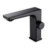Digital Display LED Bathroom Basin Faucet Brass Black/White Hot Cold Water Sink Mixer Wash Tap Deck Mount Sink Mixer Tap