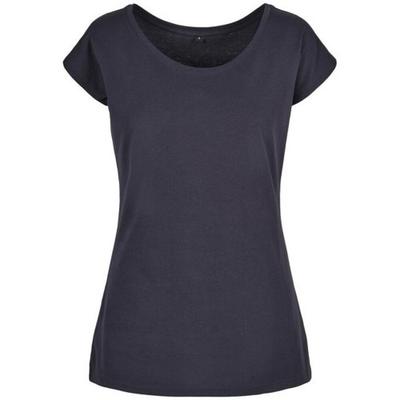 Womens/Ladies Wide Neck T-Shirt