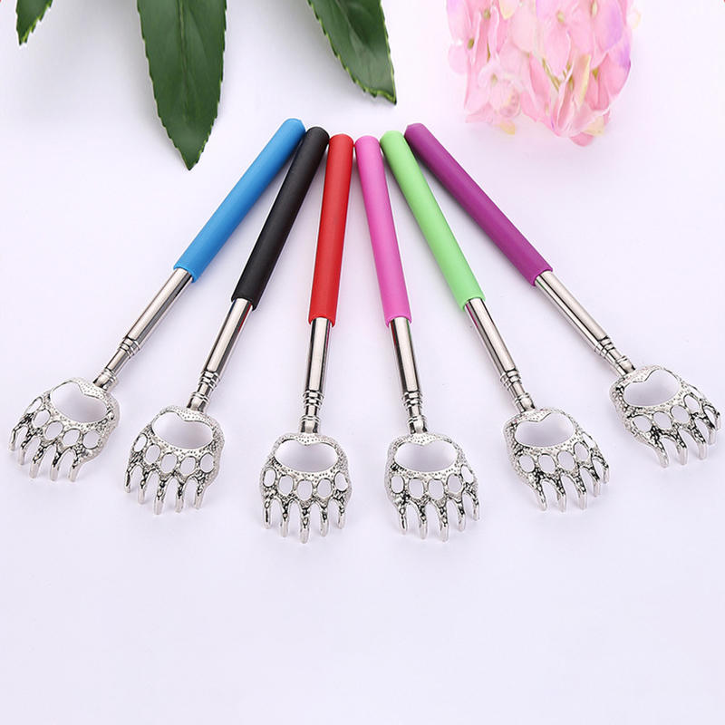 1Pc Ghost Hand Stainless Steel Claw Telescopic Creative Retractable Back Itching Device Massager Massage Tool for Relaxing The Back