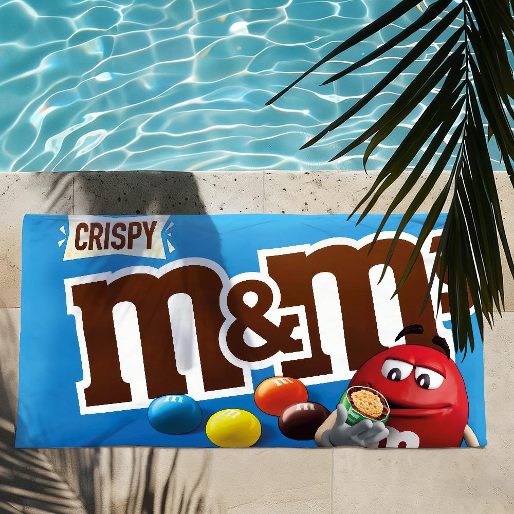 Candy M-M&M's-S Sweet Towel Shower Sauna Travel Spa Quick Dry Gym Accessories Soft Large Beach Towels
