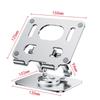 Rotating Desktop Tablet & Phone Stand: Multifunctional, Foldable, Portable Holder