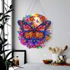 Double Sided Special Shaped Animal Diamond Painting Hanging Ornaments Kit Rhinestone Diamond Art Window Pendants for Beginner