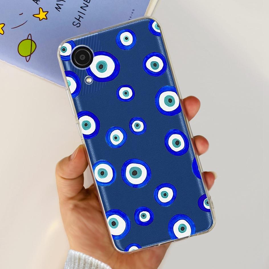 For Cover Samsung Galaxy A03 Core Phone Case Stylish Flower Butterfly Soft Silicone Clear Cover For Samsung A03 Core A032F Coque