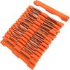 20PCS Orange Hard Hat Sweatband Cotton Cushion Cotton Sweatband Durable Welding Helmet Sweatband