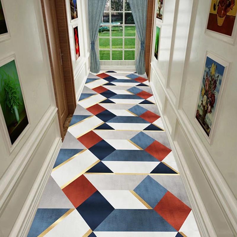 

Длинный коврик для прихожей - Большой коврик для пола для прихожей, кухни, лестницы, прихожей. Идеален для мест с высокой проходимостью - Роскошный коврик для домашнего декора, коврик для пола 80*100CM