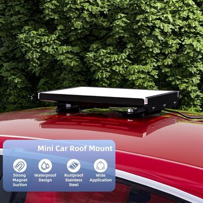 Rostfreier Magnetischer Montagehalter für Autos Boote 360° Verstellbar Antirutsch Allwetter Design Schnellverschluss Metallbasis