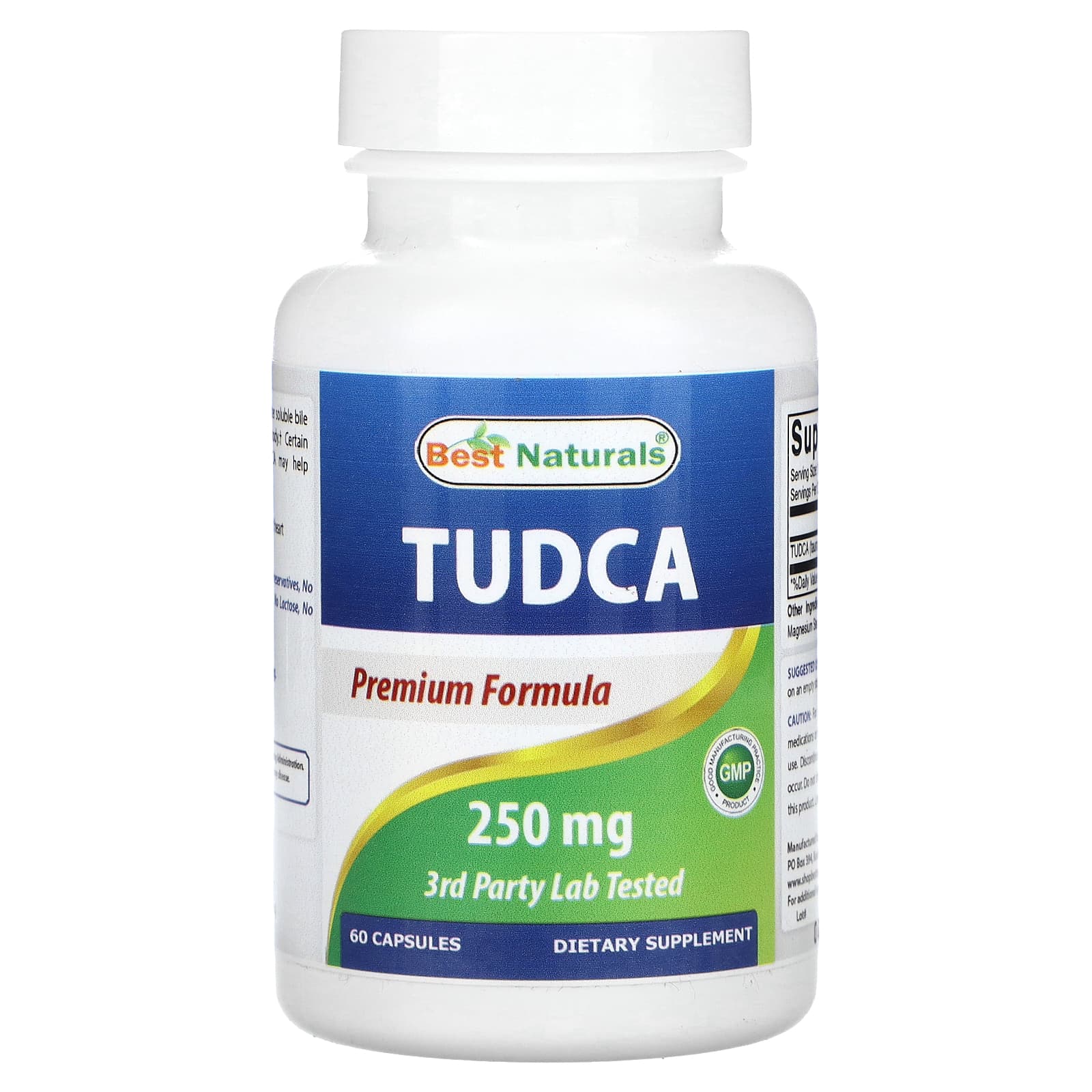 

Tudca, 250Mg, 60 Capsules