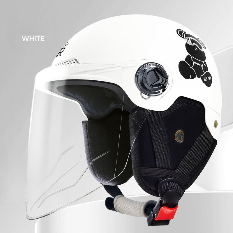 Electric Vehicle Four-season Helmet Motorcycle Helmet Summer Sun Protection Women's Helmet Men's Electric Vehicle Half Helmet