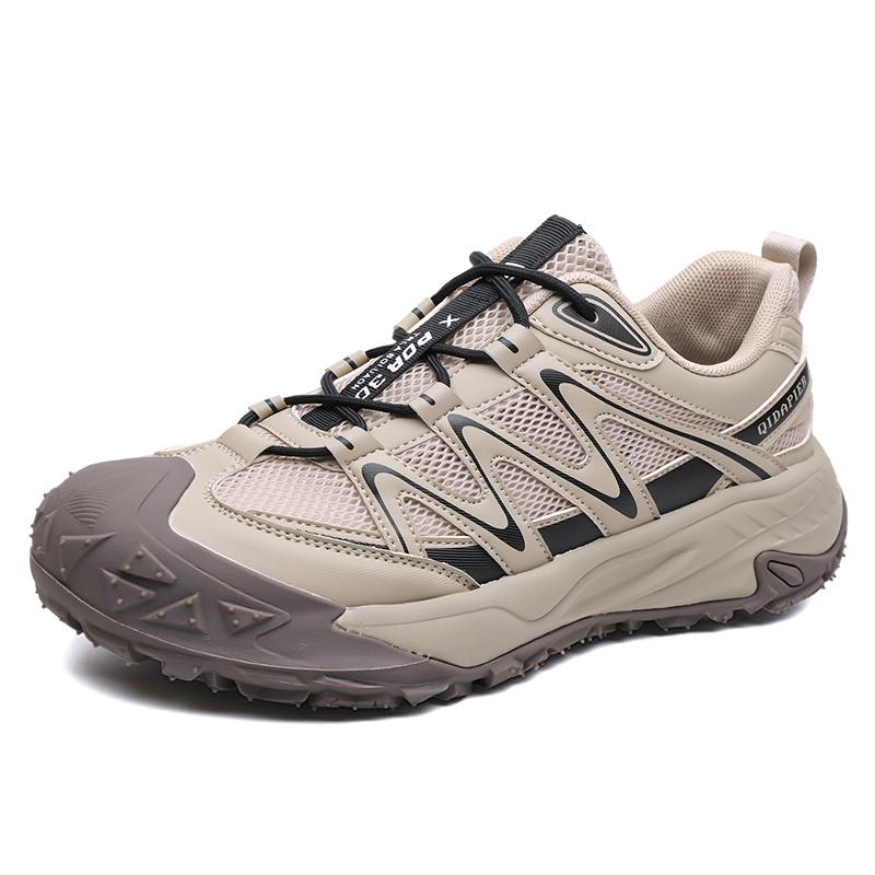 Men'S Comfortable Sports Shoes In Spring And Autumn Anti Slip And Wear-Resistant Hiking Shoes Mesh Breathable Hiking Shoes