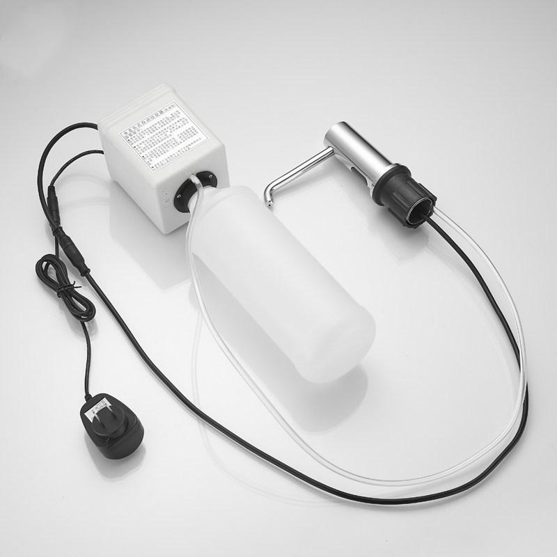 Chrome Plated Deck Mounted Modern Automatic Foaming Soap Dispenser Touchless Infrared Sensor Commercial Pump Hotel Toilet
