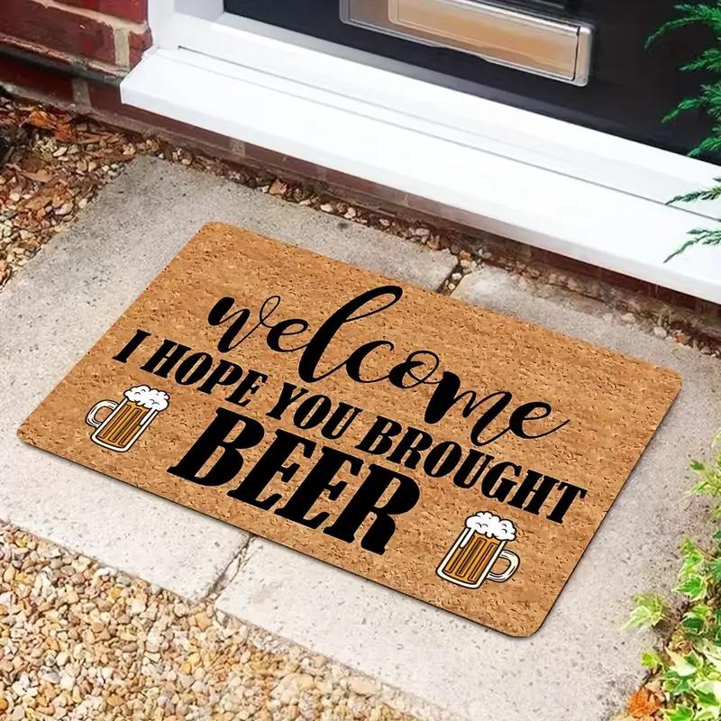 Multiple Hot Selling Items Non-Slip Waterproof Doormat Easy Clean Entrance Floor Mat Home Decor Durable Fashion and Beautiful