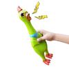 This Squeaking Chicken Is A Creative Prank Toy For Kids, Adults, And Dogs. Its Squeaking Sounds Are Incredibly Fun And Addictive.