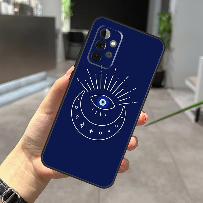 Evil Eye Case For Samsung Galaxy A22 A32 A52 A15 A16 A05 A26 A36 A56 A53 A33 A13 A34 A54 A14 A35 A55