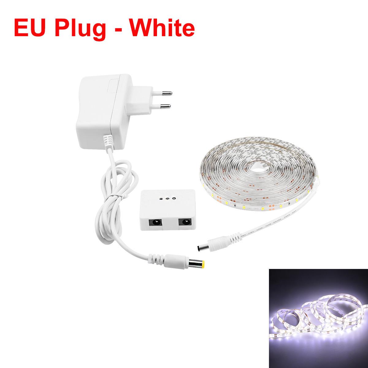 Светодиодная лента для кухонной ночной подсветки 1m EU Plug белый