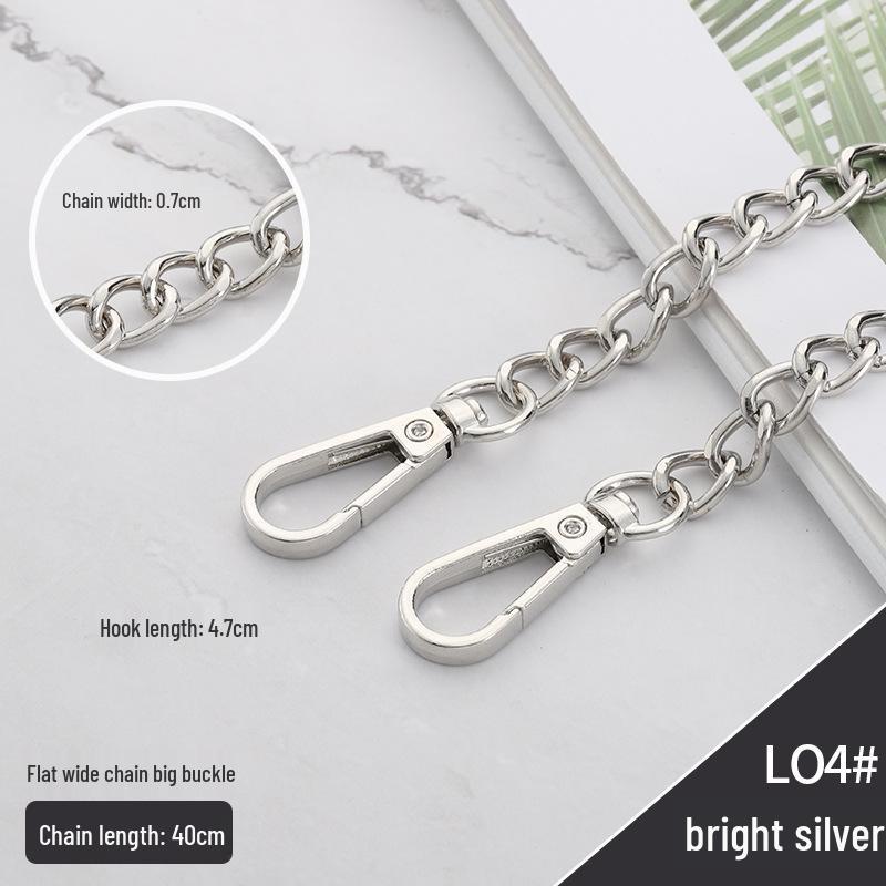 

Металлические цепочки для сумок премиум-класса в разных стилях - Продаются отдельно 120CM