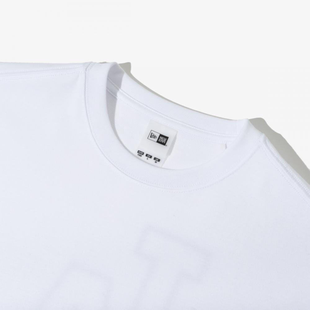 New Era Mlb La Dodgers Line Logo T shirT whiTe 14536490