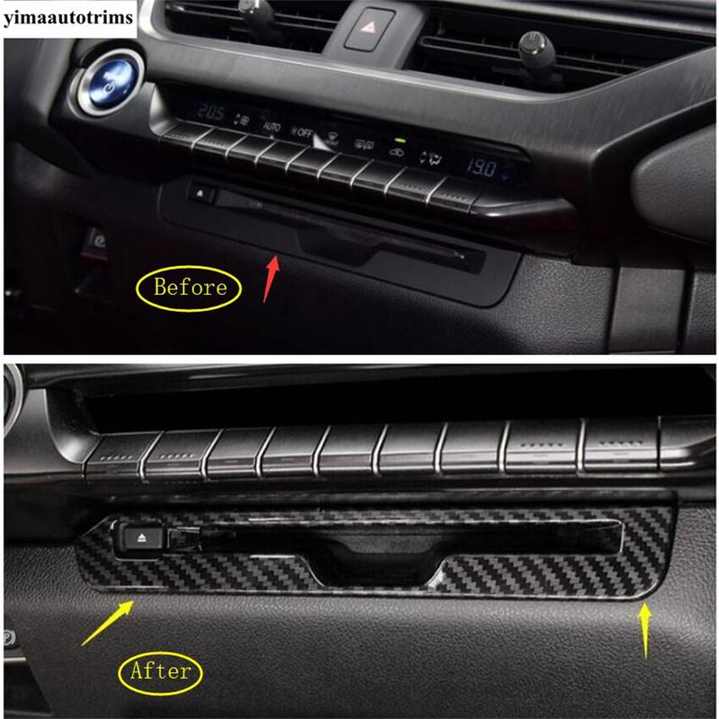 CD Panel / Glove Box Sequin / Dashboard Adjust Knob / Front AC Air Vent Cover Trim Accessories For Lexus UX 200 250H - 2024