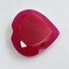 Natural Red Ruby Loose Gemstone 320 Ct Heart Shape for Her for Jewelry Making and Gem Collections