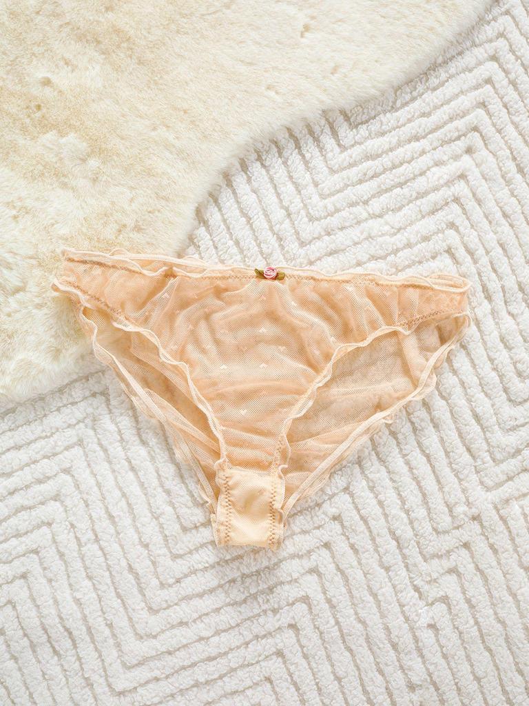 Candy Color Low-Rise Lightweight Breathable Panties for Women - Sweet Dopamine Triangle Briefs