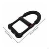 Wrist Exerciser Heavy Duty Carbon Steel Forearm Strengthener Ergonomic Design Grip Strength for