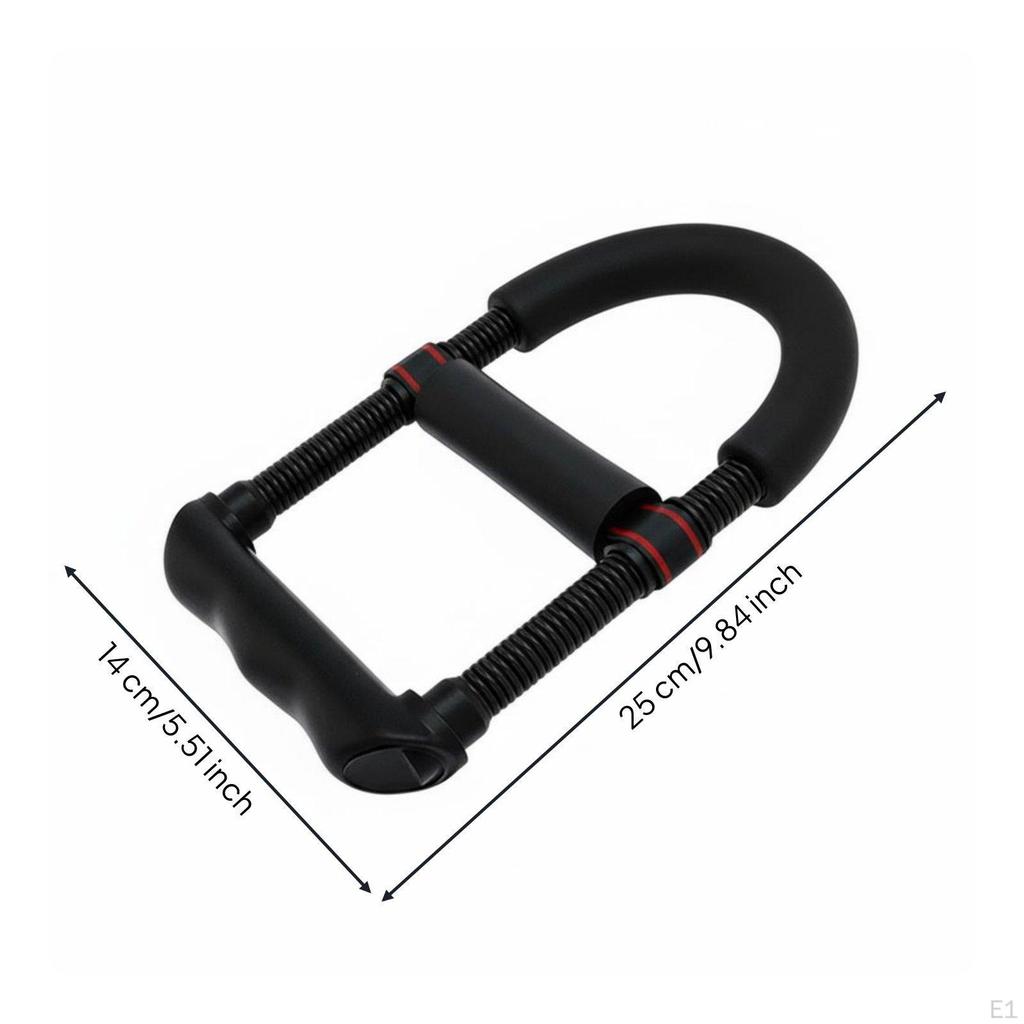 Wrist Exerciser Heavy Duty Carbon Steel Forearm Strengthener Ergonomic Design Grip Strength for
