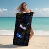 Personalized "Jinx: Power Dark" Beach Towel Microfiber Beach Towel Thin Absorbent for Beach Swimming Yoga Bath Sports. 0910245