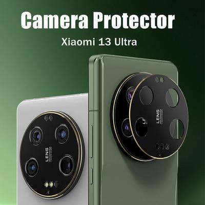 Xiaomi 13 Ultra 14 Ultra Lens Ekran Koruyucu Metal Kapak Koruyucu Kılıf Arka Cammer Xiomi Lens Aksesuarları için Kamera Şekillendirme