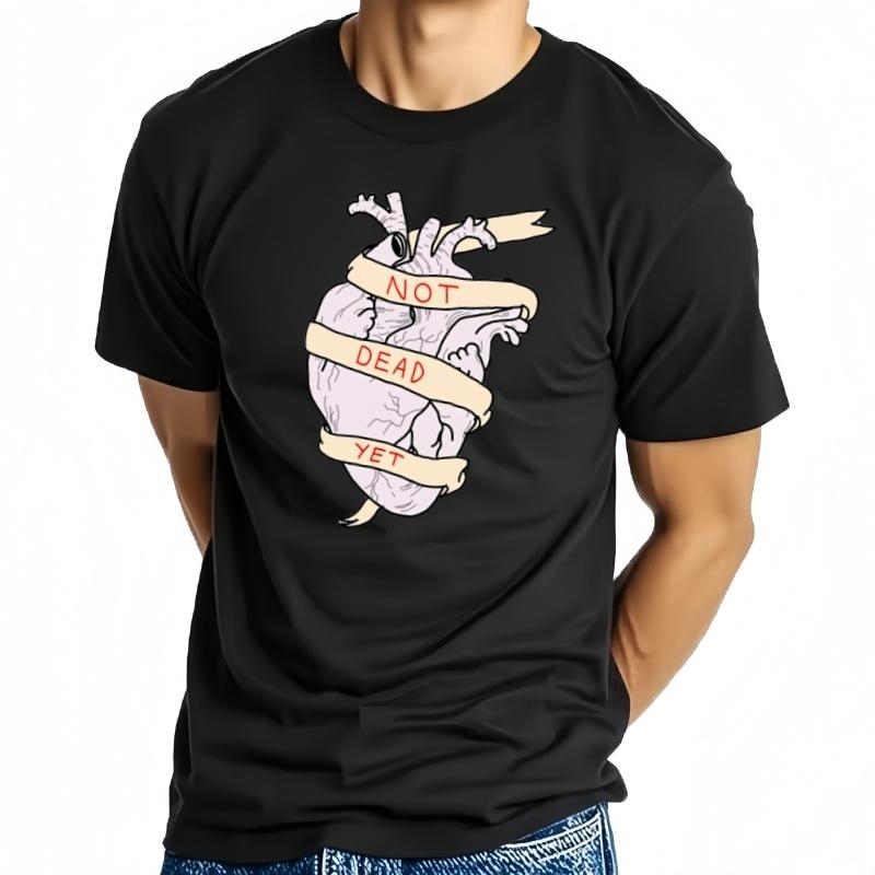 Not Dead Yet T-shirt  Basketball Graphic T-shirts  Oversized T-shirt  Graphic T-shi