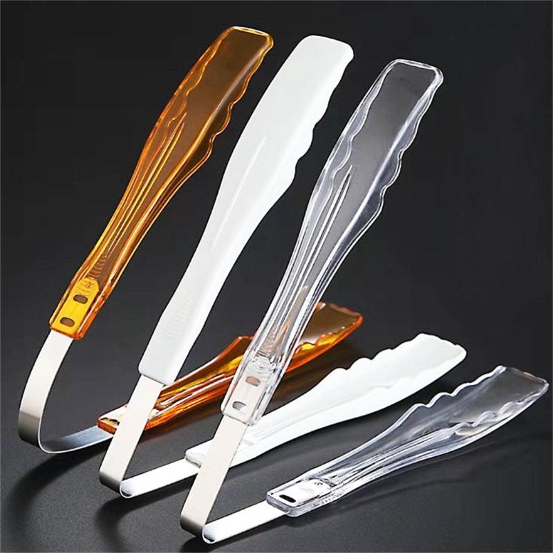 Cooking Tongs Heat Resistants Buffets Tongs Food Serving Tongs Clip Reliable Cooking Utensils for BBQ Food Grabber