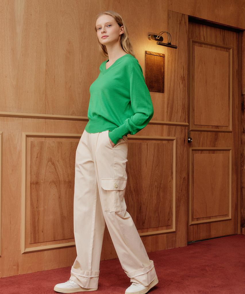 YUPPE Roll Up Pants_Beige