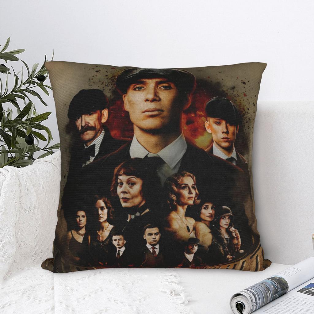 Tommy Shelby Peakys Blinders Pillow Covers Printing Cushion Cover Decoration  Throw Pillow Case Cover Seater Multiple Sizes