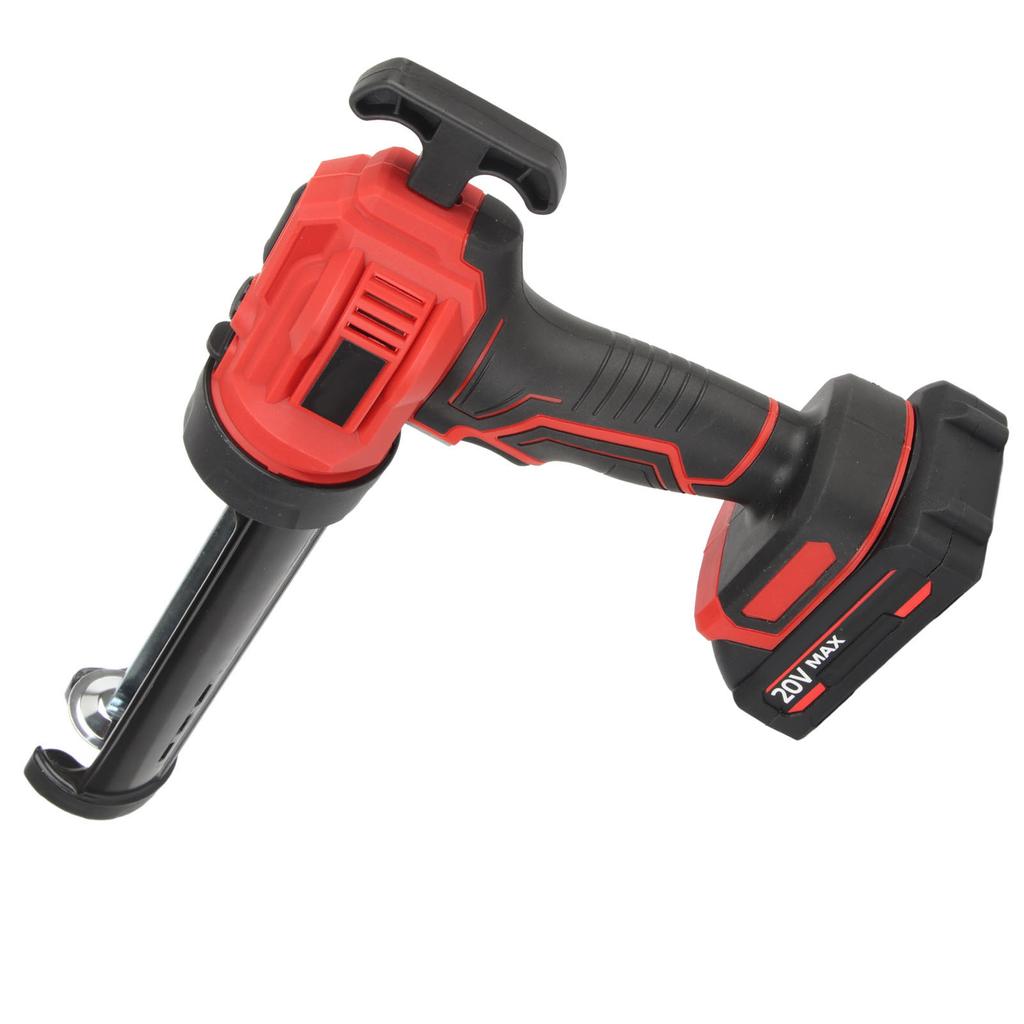 Cordless Caulking Gun Battery Operated Electric Caulk Gun With LED Light for 10OZ Sealant Cartridges